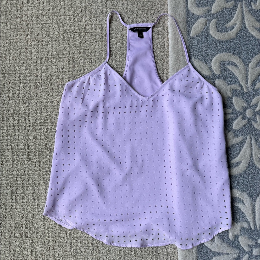 Banana Republic lavendar top